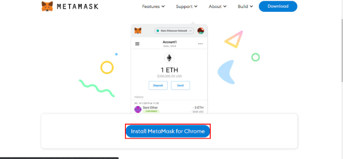 add metamask browser extension to turn digital art into nft